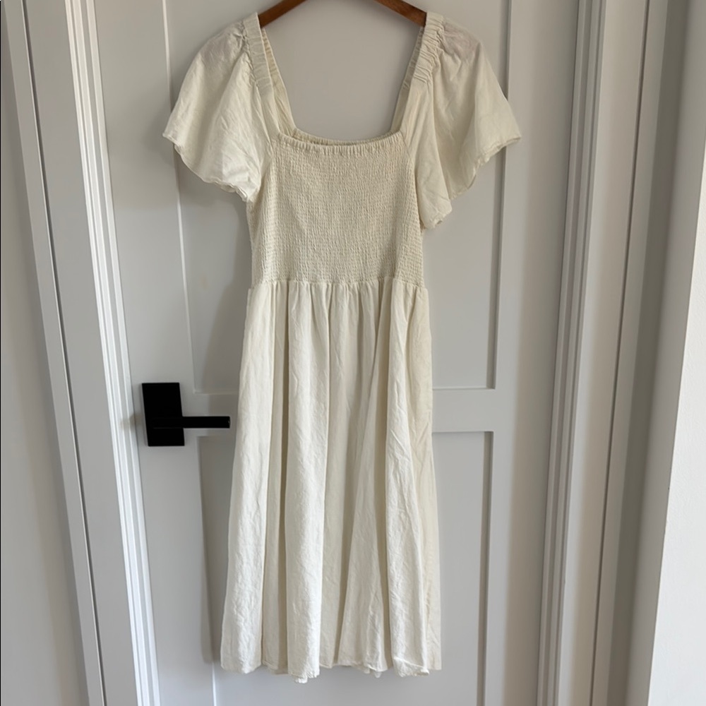 Madewell Cream Dress